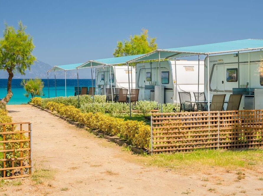 seaview caravan camping armenistis b row prices campsites chalkidiki 1